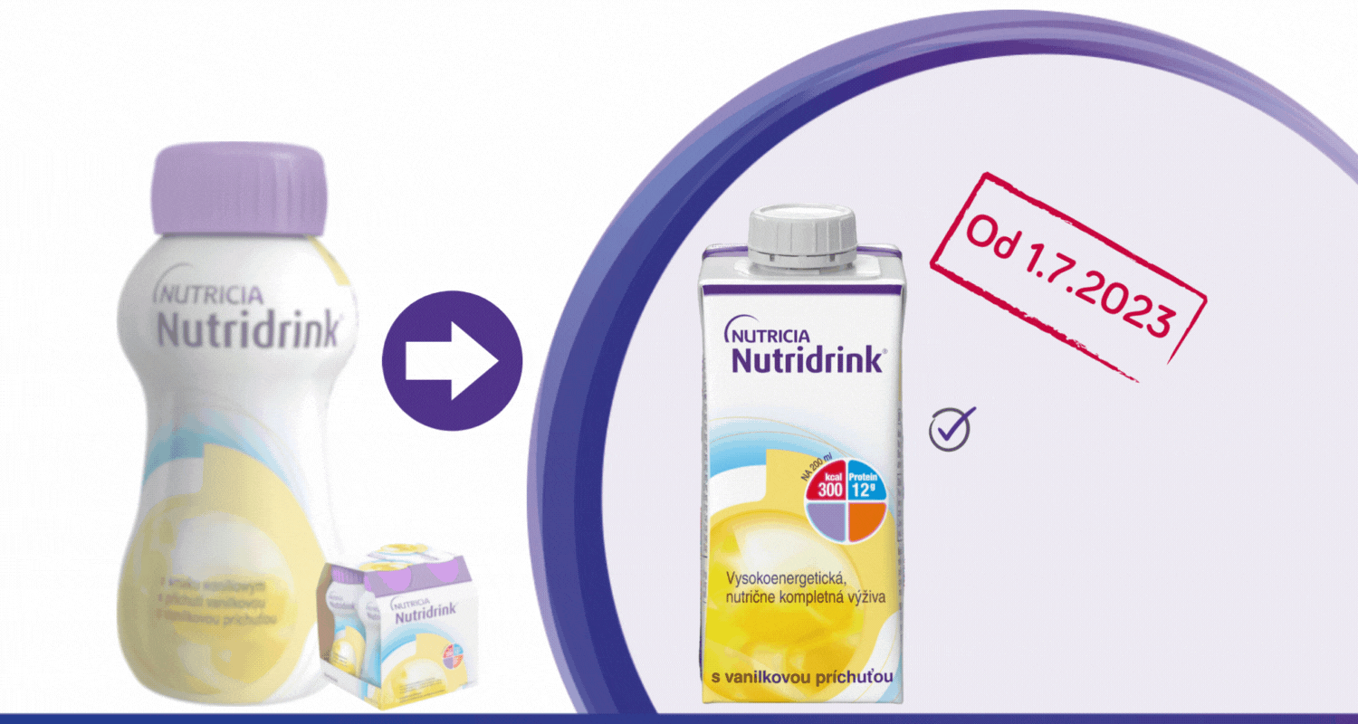 zmena, Nutridrink, kódy SUKL, preskripce | Nutricia, a.s.